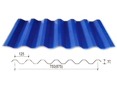 750型彩鋼板-750型壓型板