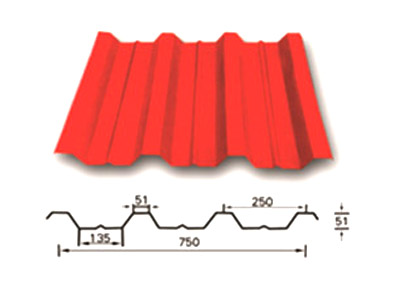 5125型彩鋼板-5125型彩鋼板廠家